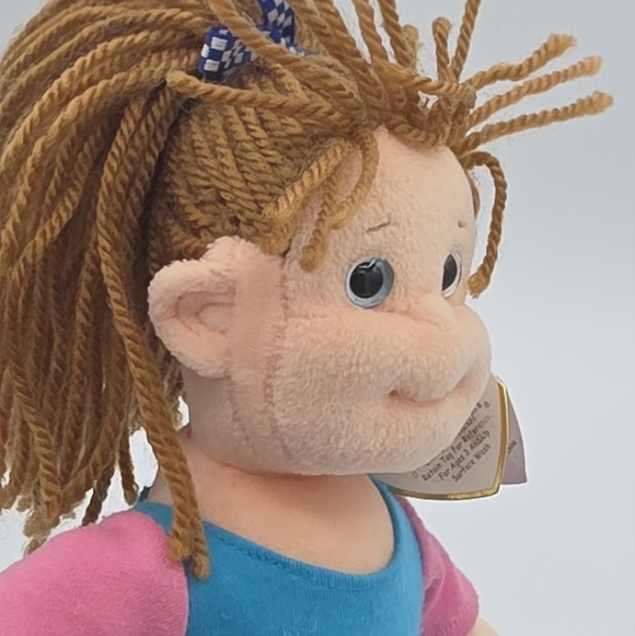 Vintage 2001 Ty Beanie Boppers Bubbly Betty with Tag Soft Plush Doll - Picture 7 of 10